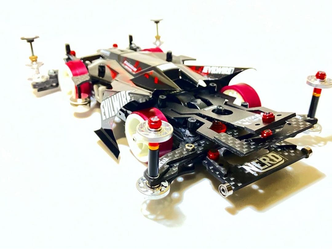 ミニ四駆完成品　MSフレキ　ウイニングバード