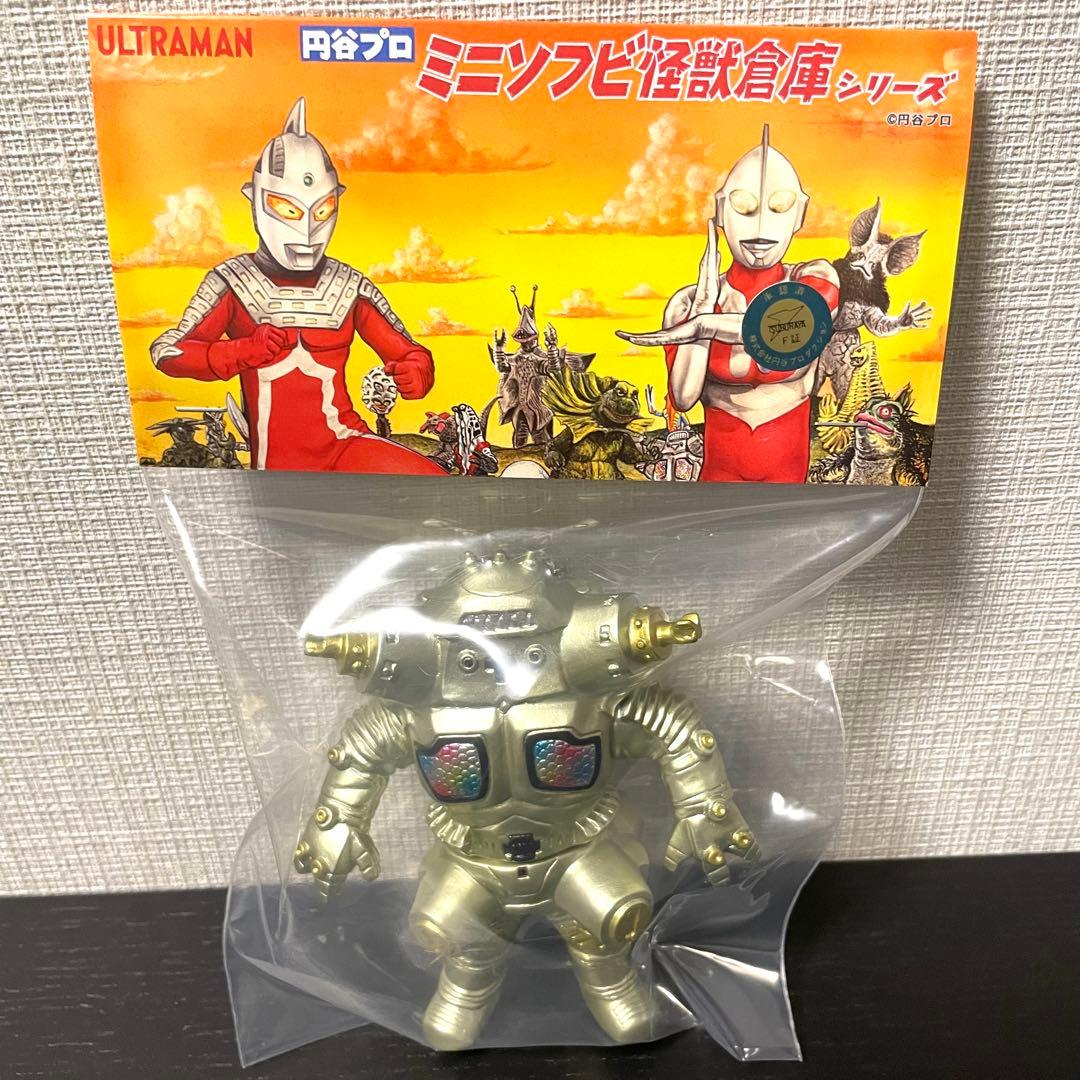 キングジョー レギュラー系ゴールド　MAXTOY One up　ソフビ　円谷プロ