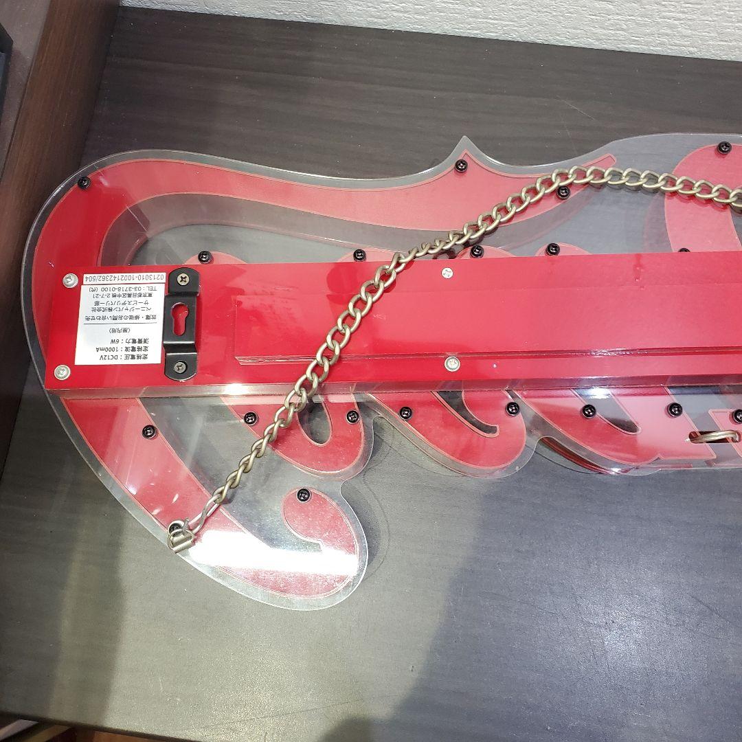 COCA-COLA コカコーラLEDサイン「レタリング LEDサイン」大72cm