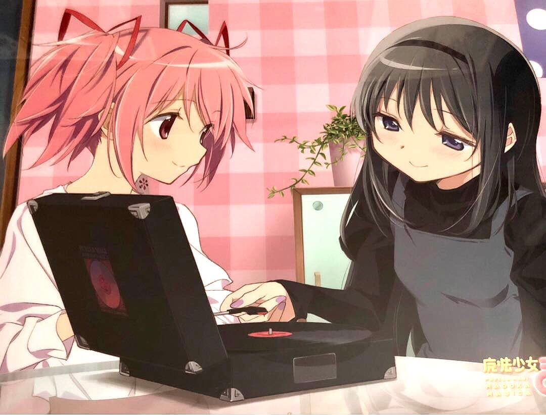 オンキョー×魔法少女まどか☆マギカ　クリアポスター