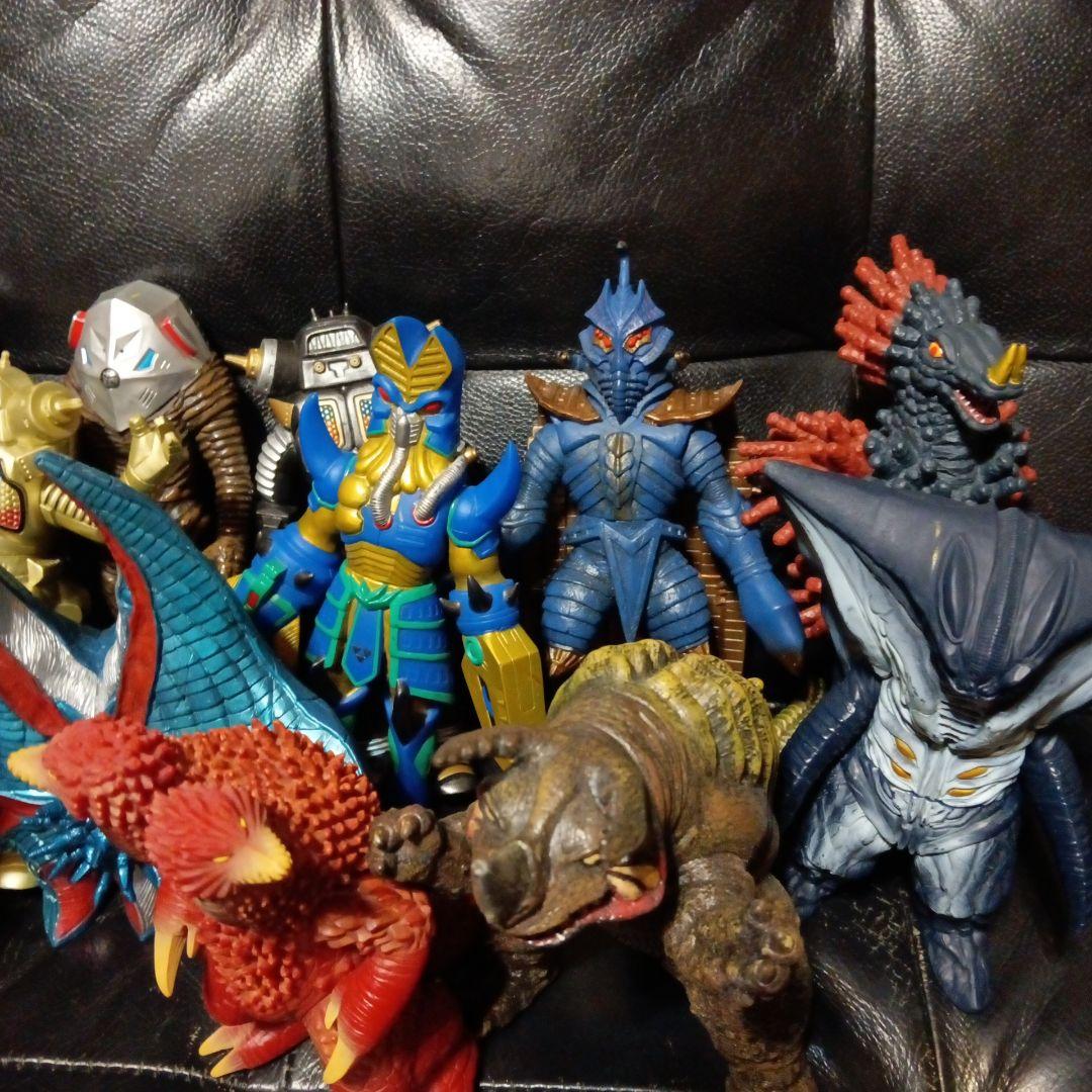 ウルトラマン　怪獣ソフビ　ジャンクセット19体