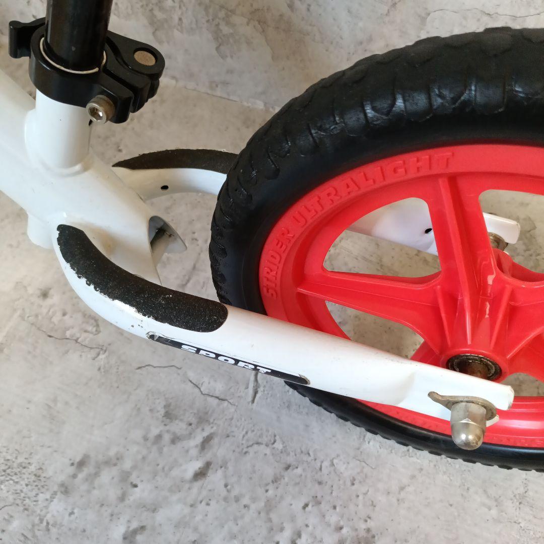 ストライダーstrider sportムラサキスポーツ限定モデル12インチ赤白