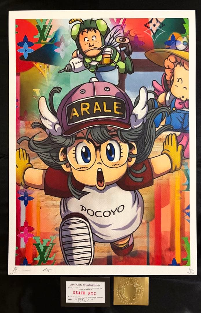 世界限定100枚 DEATH NYC アート ポスター ar01