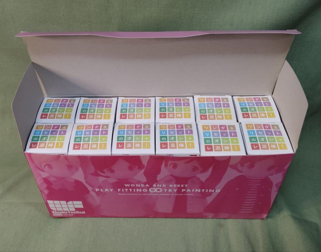 ワンフェス 海洋堂 ワンダ＆リセットのオシャレ泥棒 12個入box 全コンプ
