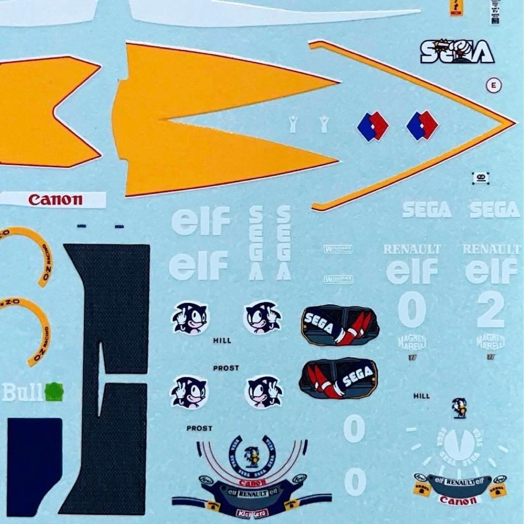 当時モノ タメオ 1/43 ウィリアムズFW15C・ルノー Tameo