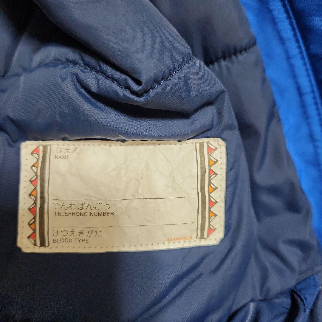 montbell 子供用 スキーウェア 150 青