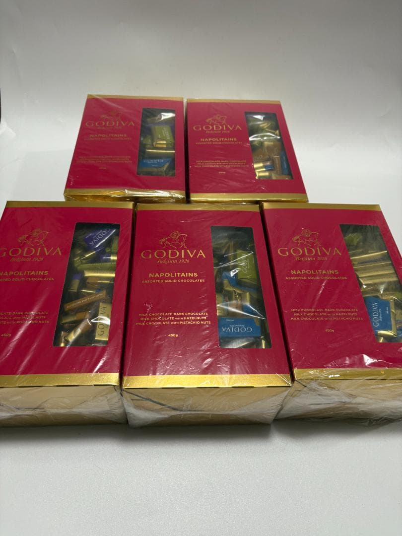 【５箱約２２５０ｇ】コストコ GODIVA ゴディバ　ナポリタン