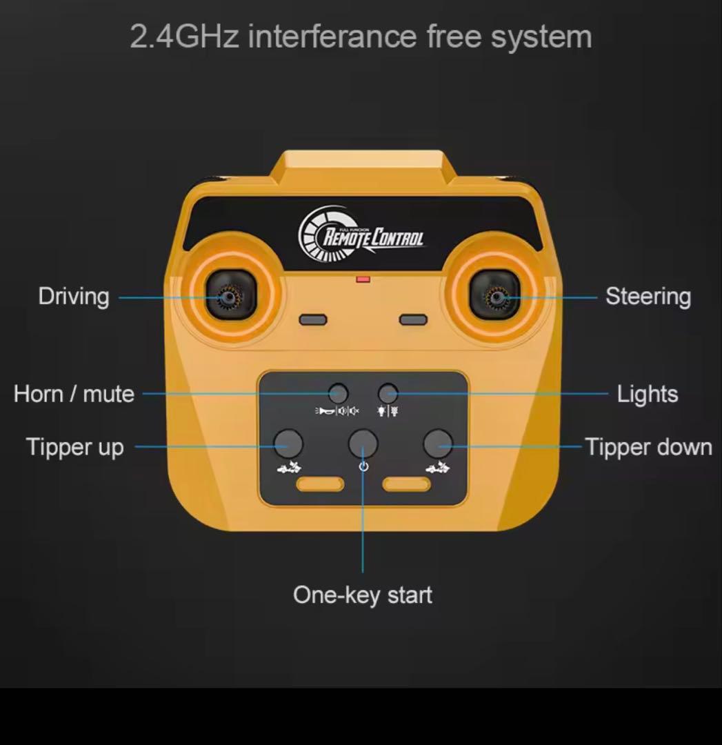 VOLVO A40G 無線リモコン ダンプトラック
