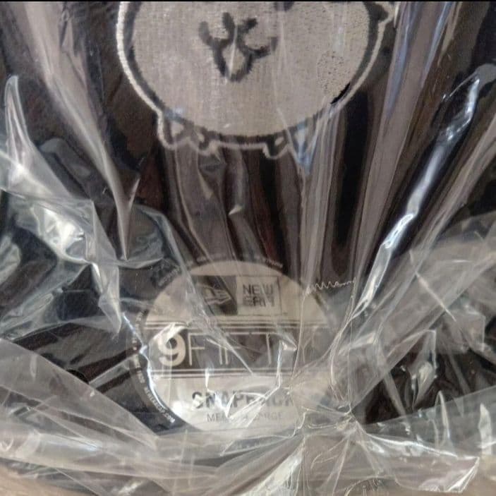 にゃんこ大戦争　9FIFTY THE BATTLE CATS BLK　ニューエラ