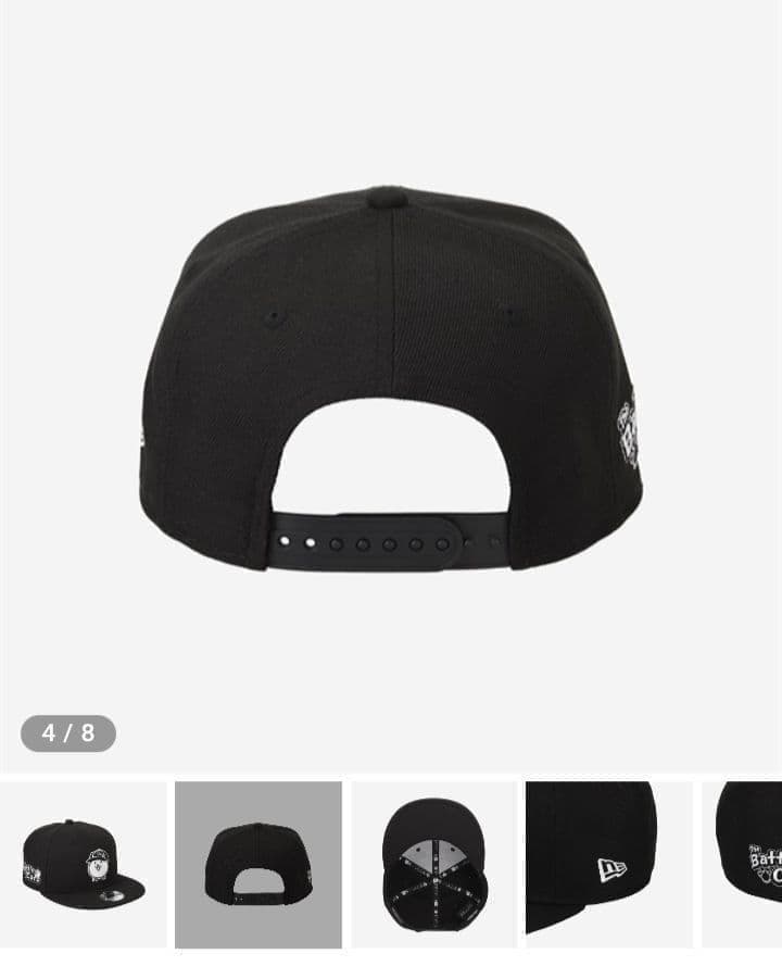 にゃんこ大戦争　9FIFTY THE BATTLE CATS BLK　ニューエラ