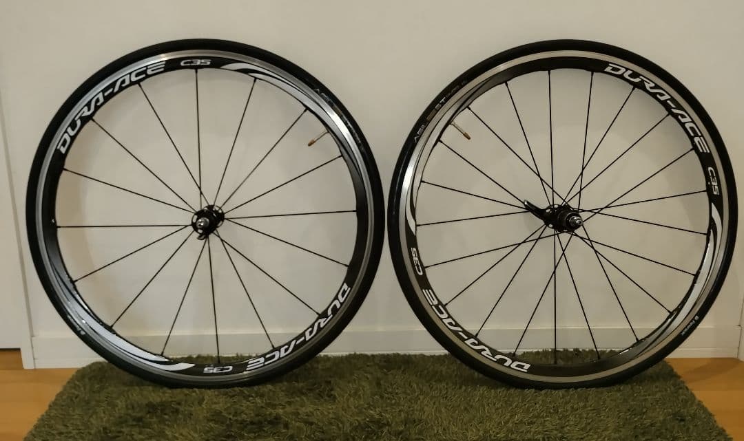 Dura-Ace WH-9000 C35軽量カーボンホイール｜11s 前後セット