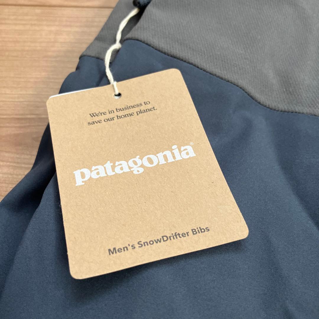 公式完売 パタゴニア メンズ スノードリフタービブ S SMDB