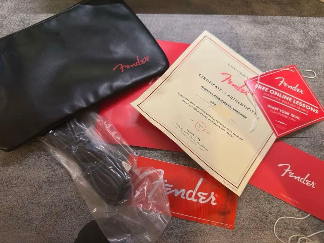 【新品】 American Acoustasonic Jazzmaster