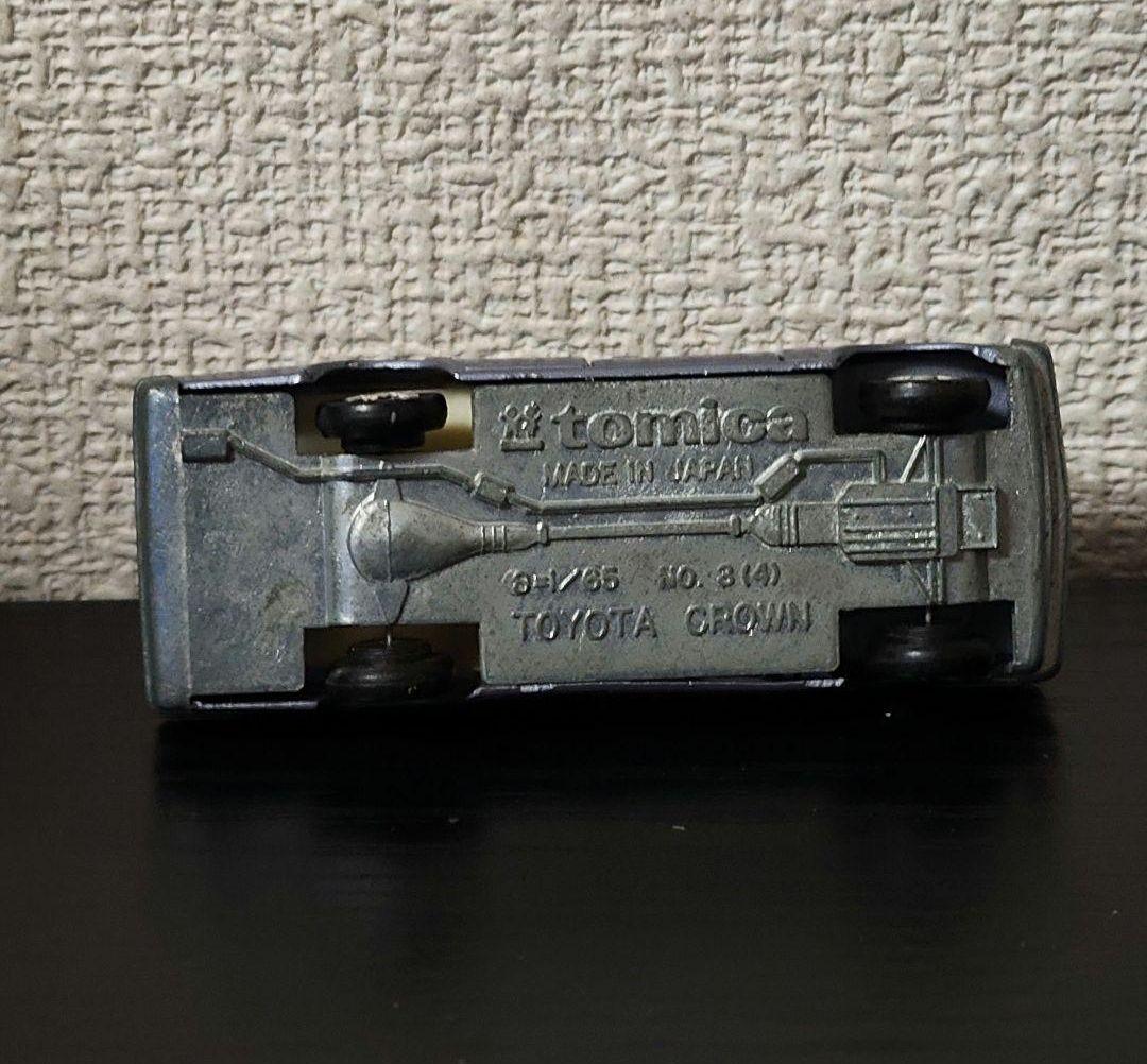TOMICA　トミカ　クラウンDX　メタブルー　白シート　1Aホイール　箱付き