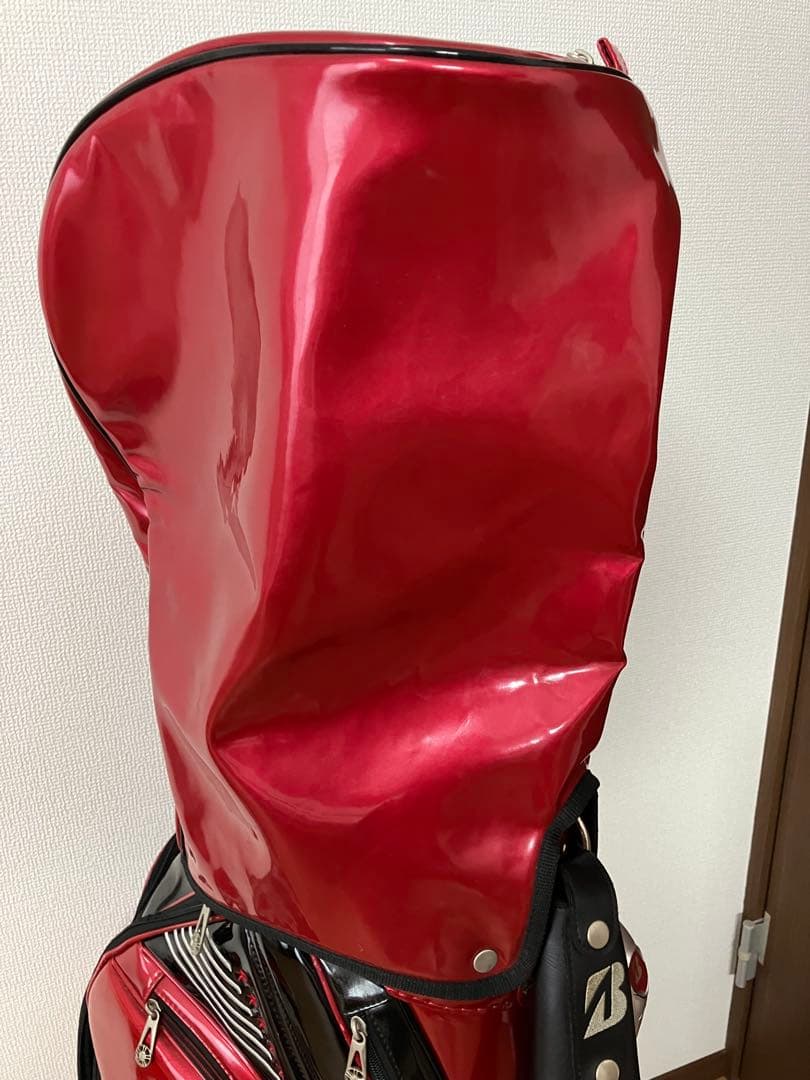 BRIDGESTONE (ブリヂストン )ゴルフ キャディバッグ レッド