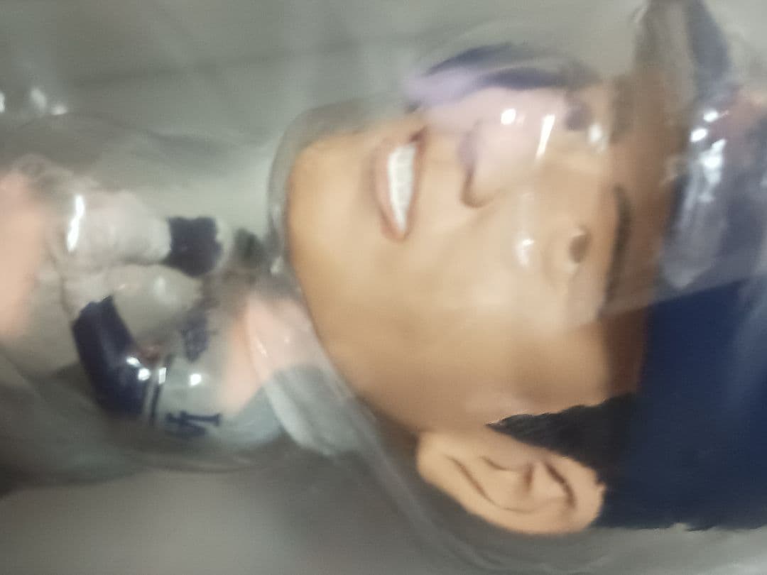 特大サイズ　大谷翔平 ボブルヘッド MLB公式 ドジャース アウェー 24cm