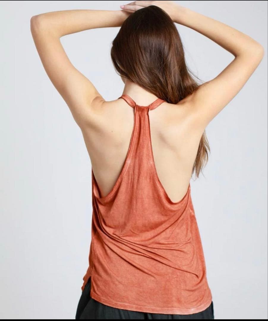 Salsation タンクトップ ダークグリーン