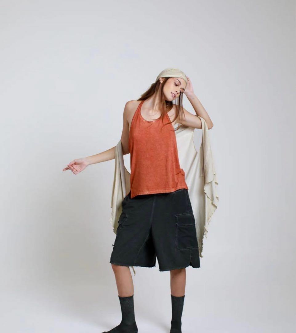 Salsation タンクトップ ダークグリーン