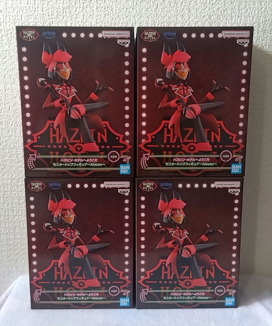 ハズビン·ホテルへようこそ　モニタートップ フィギュア アラスター 4点セット