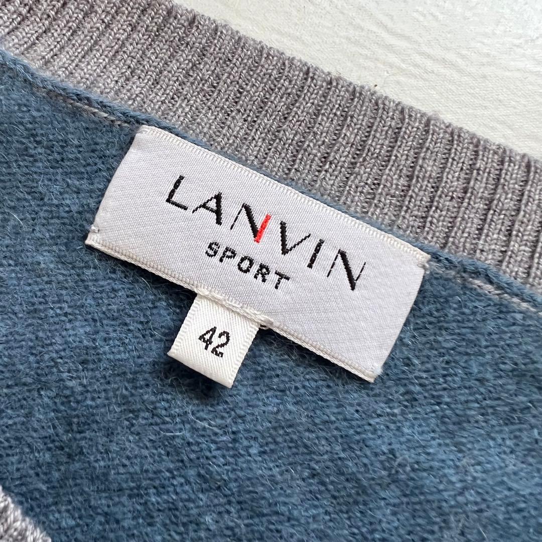 LANVIN SPORT ランバンスポール　インナー付き　セーター　スニード