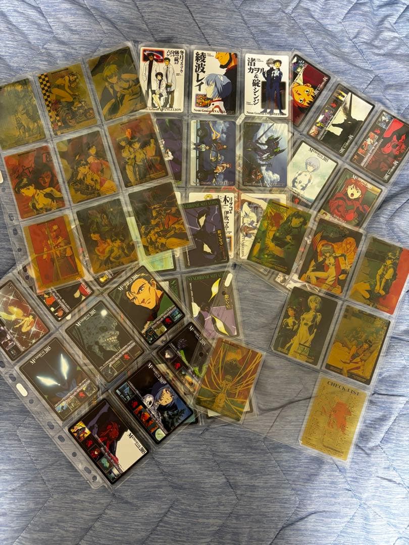 【メルカリ市値下】新世紀エヴァンゲリオン カードダス　97/99セミコンプリート