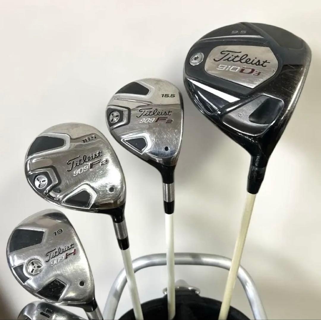 タイトリスト&ブリヂストン　男性用ゴルフクラブ　13本セット