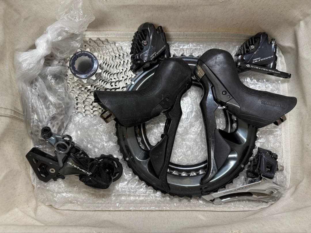 【早い者勝ち】アルテグラ&デュラエースmix 機械式フルコンポセット