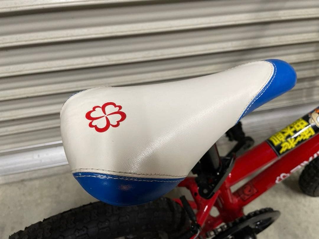 ヨツバサイクル　14インチ レッド/ブルー