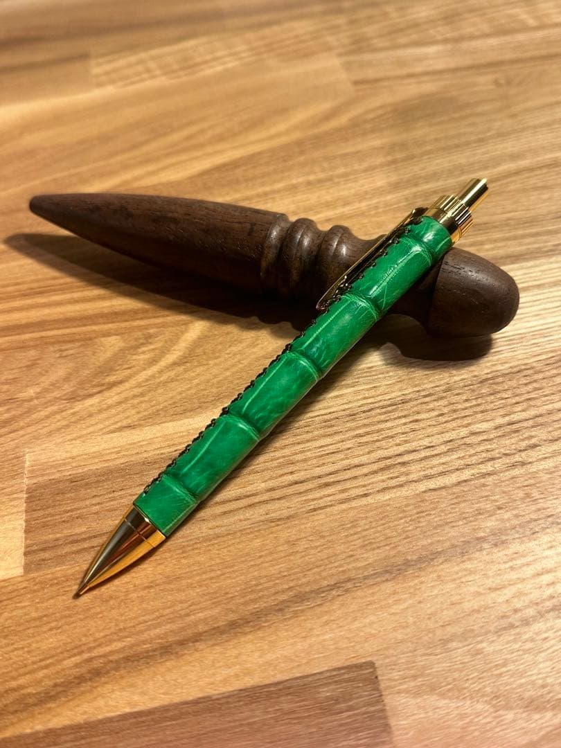 革軸シャーペン　加藤金属 KATO202