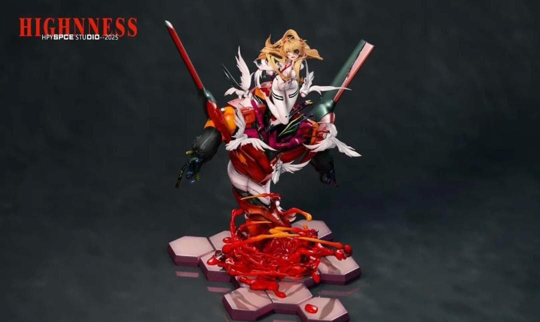 1 / 6 新世紀エヴァンゲリオン アスカ・おひめさま 樹脂 彫刻 フィギュア