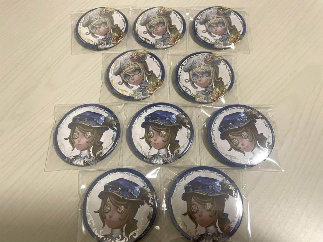 第五人格 ミュージアム設定画缶バッジ 画家 エドガー