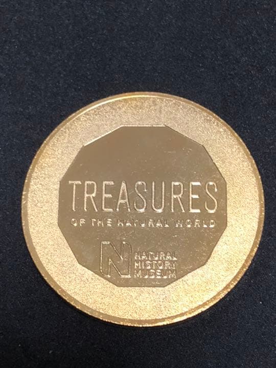 大英自然史博物館展★化石☆記念メダル★茶平工業