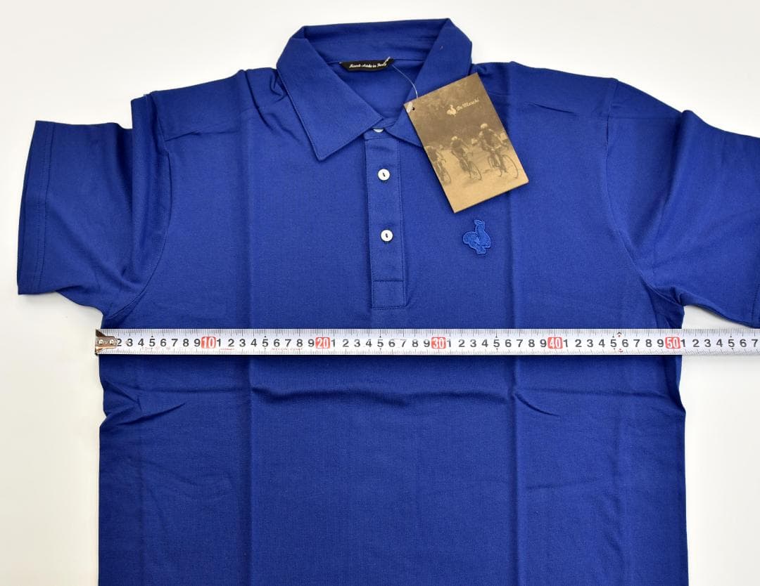 De marchi★デマルキ クラシックポロ size:M コバルト