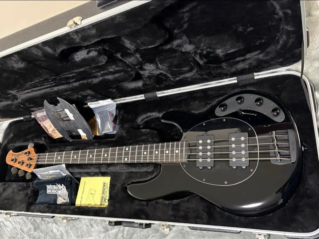 MUSICMAN StingRay Special HH Jet Black美品