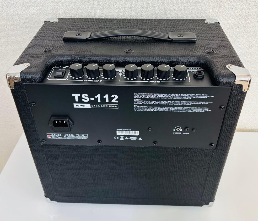 Coolmusic TS112 TS-112ベースギターアンプ 30W