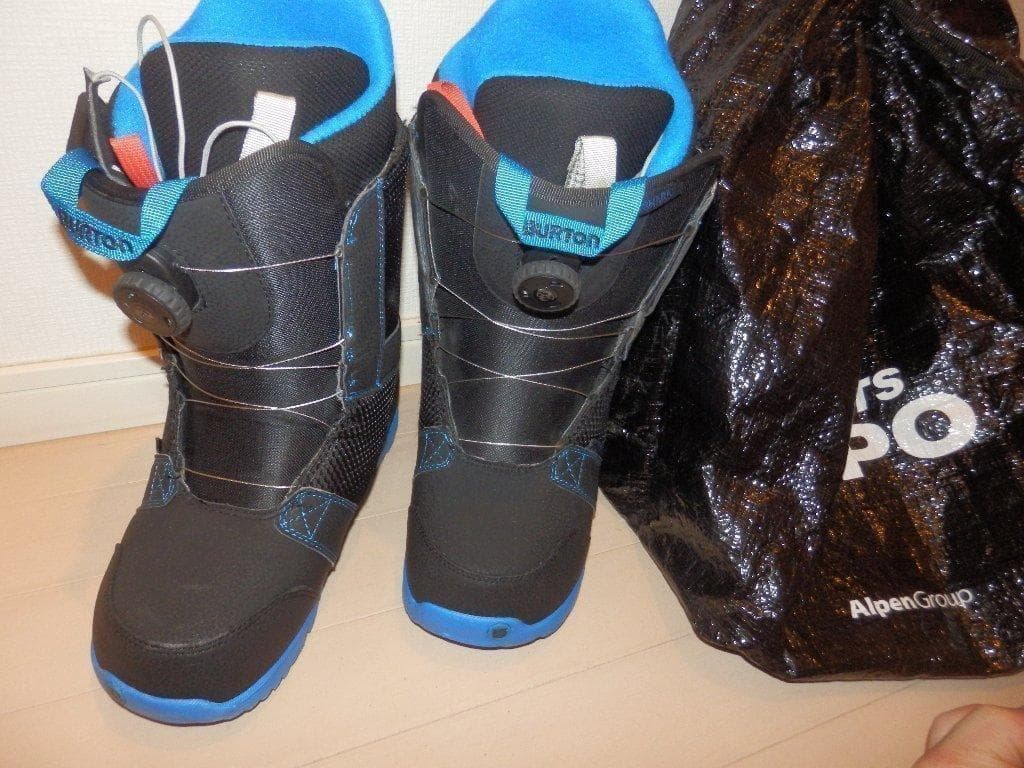 美品 バートン ブーツ SHARK BOA ブラック ブーツ 26cm