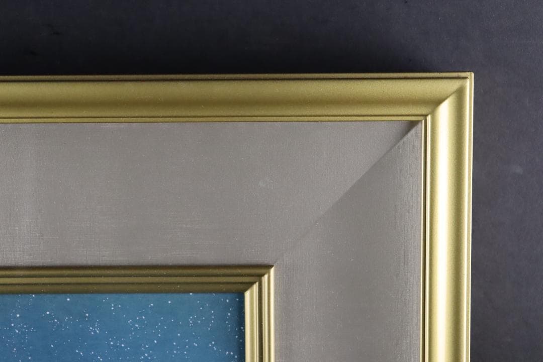 真作保証 平山郁夫 「ブルーモスク」 木版画 アダチ版画 文化勲章