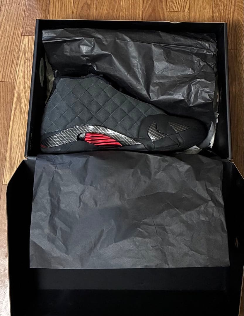 【箱付】ナイキ エアジョーダン14 \"ブラックフェラーリ\"