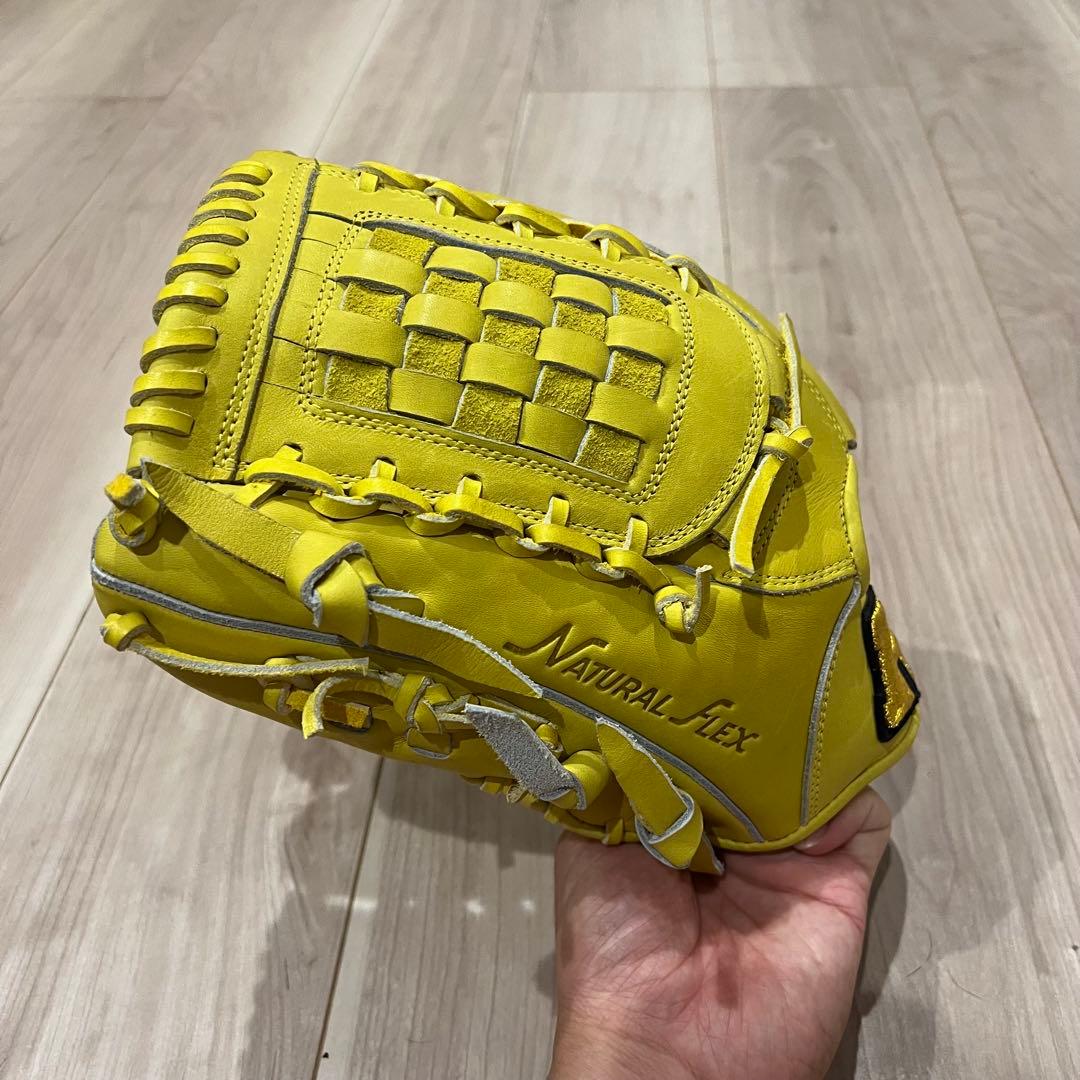 Hi-Gold Natural Flex イエローグローブ（軟式用）
