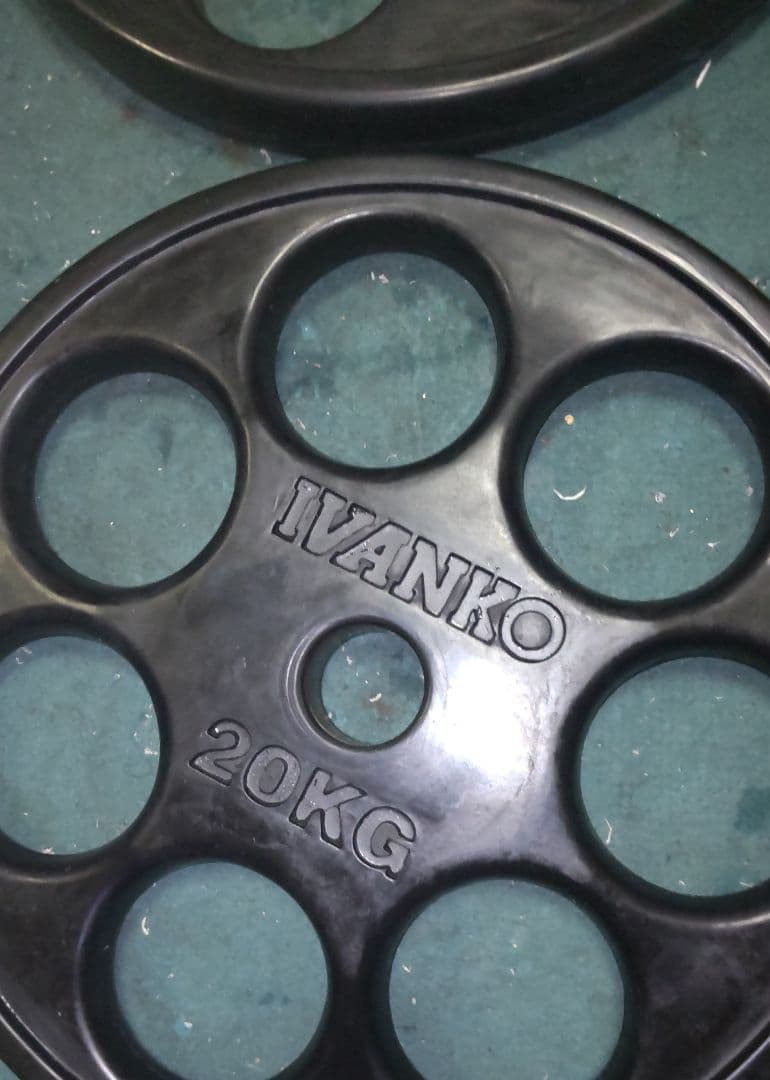オリンピック プレート IVANKO 20kgプレート1枚①