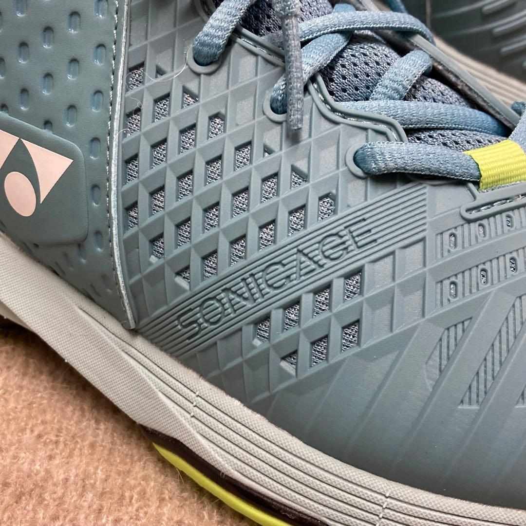 【極美品】Yonex テニスシューズ ソニケージ ワイド25cm オールコート用