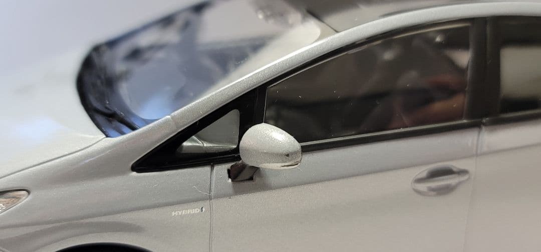 【 全国送料無料 】特大 ディーラー特注 プリウス ミニカー ケース付