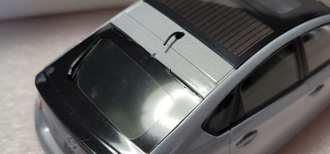 【 全国送料無料 】特大 ディーラー特注 プリウス ミニカー ケース付