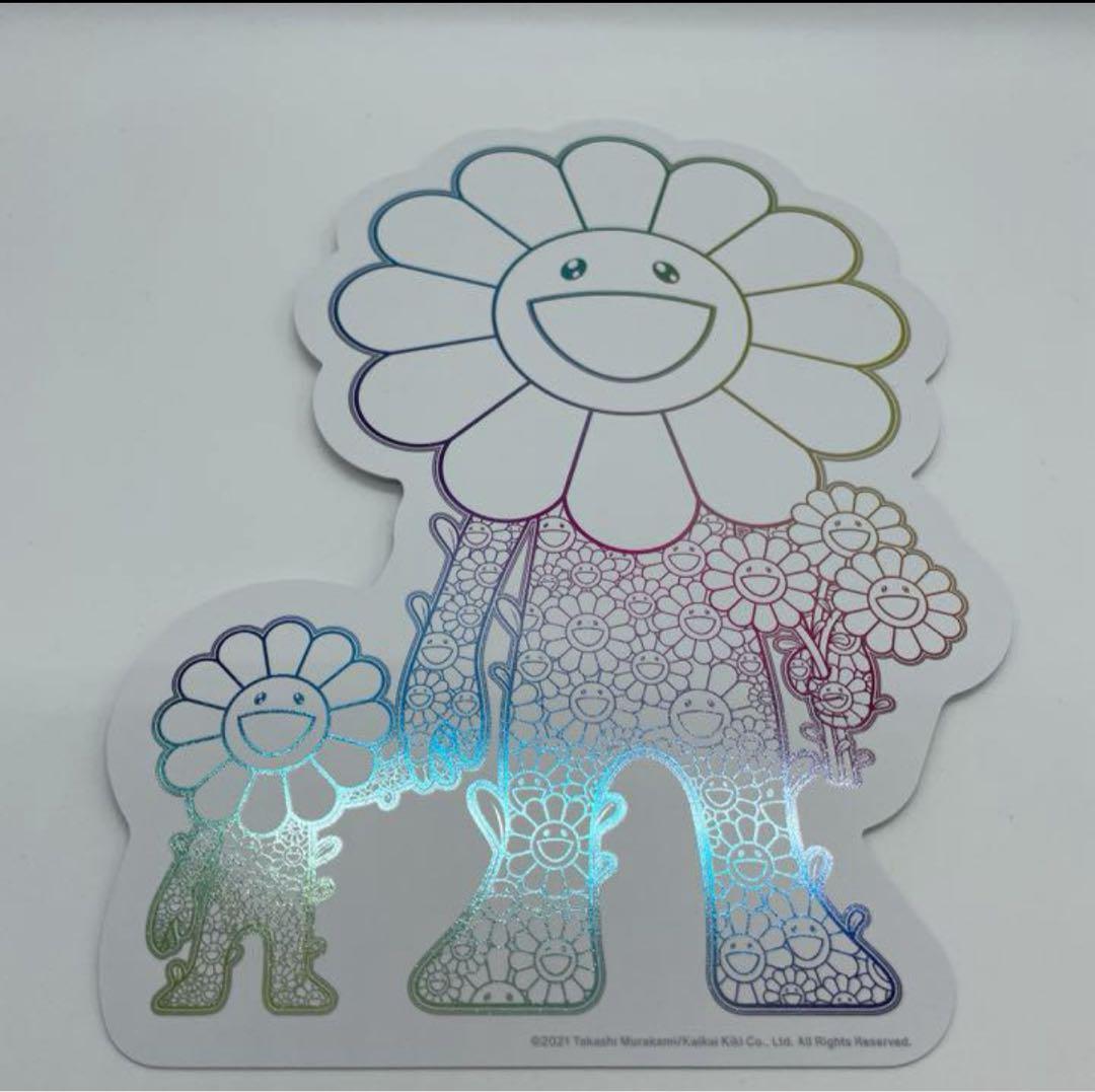 村上隆プロジェクト　お花の親子　フライヤー　MURAKAMI TAKASHI