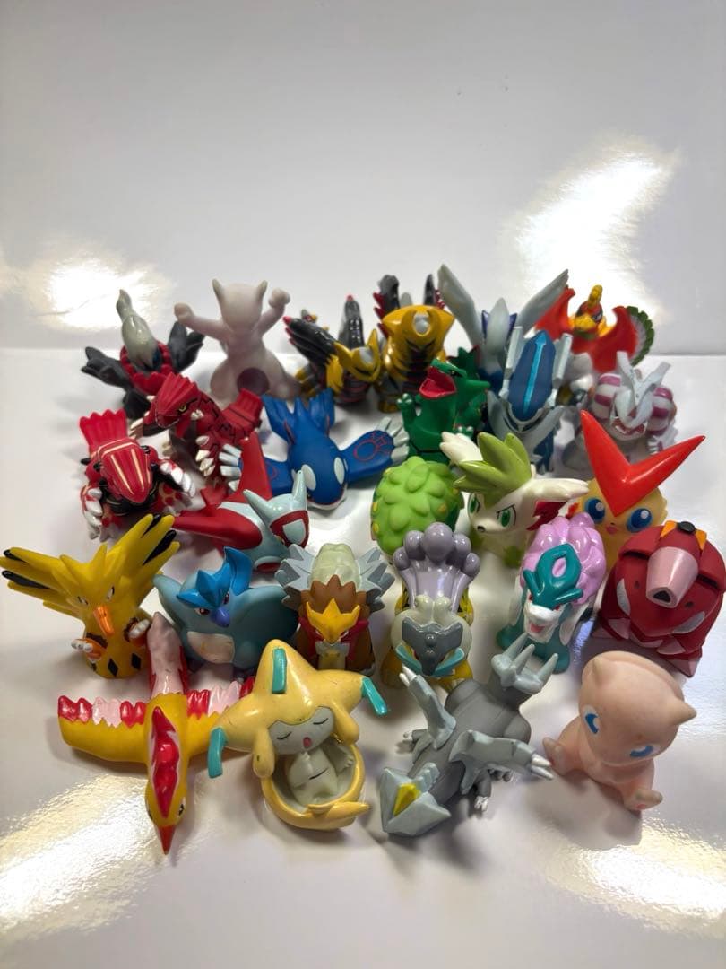 ポケモン 指人形セット 伝説ポケモン、御三家