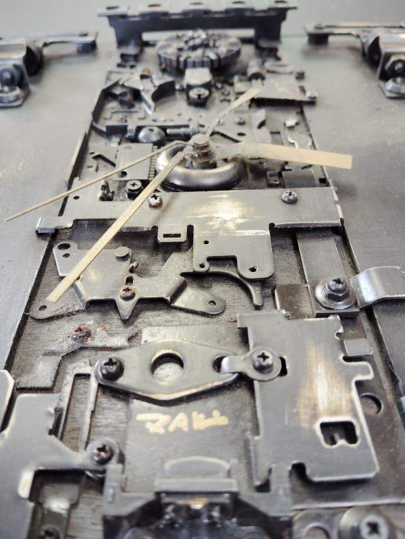 機械的時計内部構造アート　Ｔ01　スチールパンク