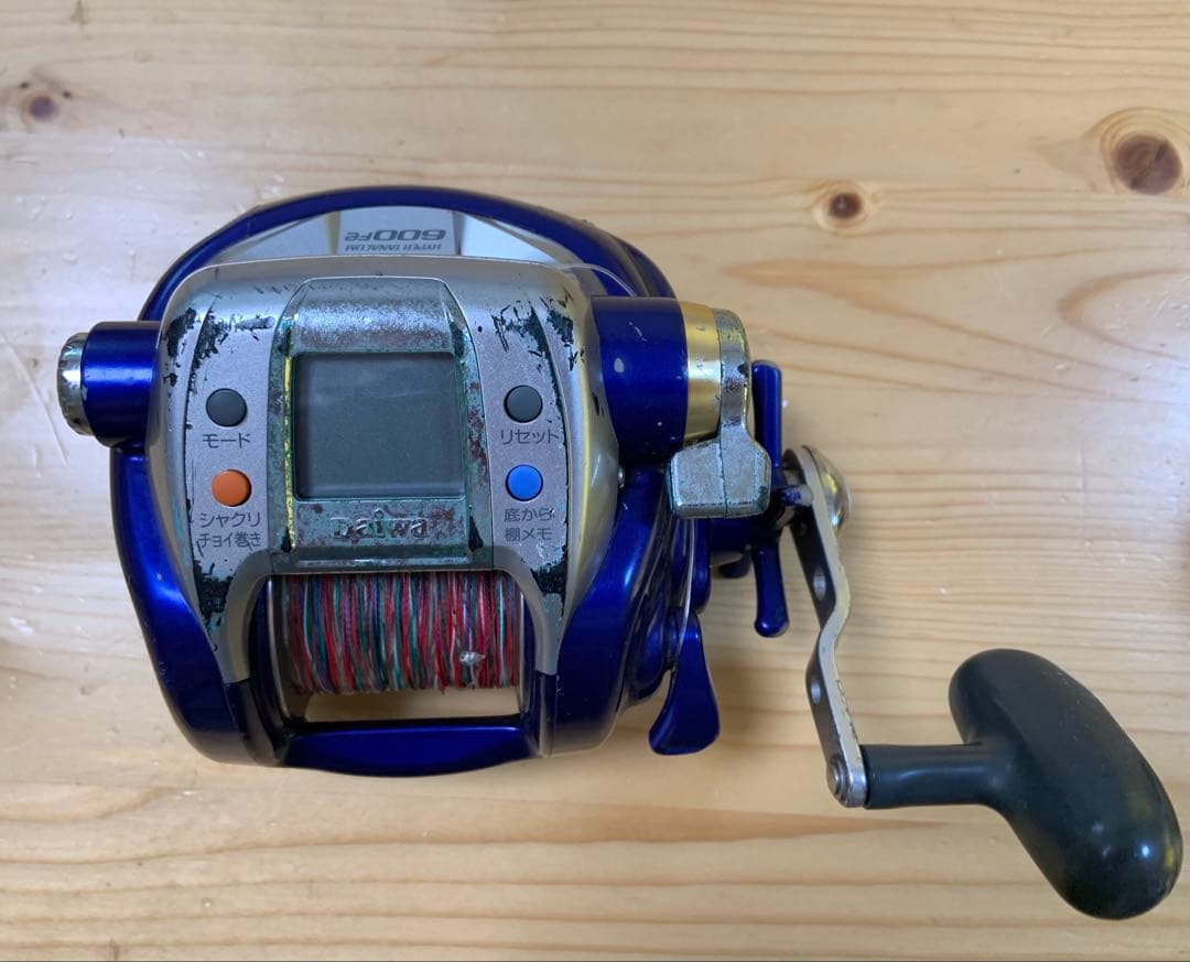 【値下げ交渉はコメントで！】電動リール 600FE ジャンク品