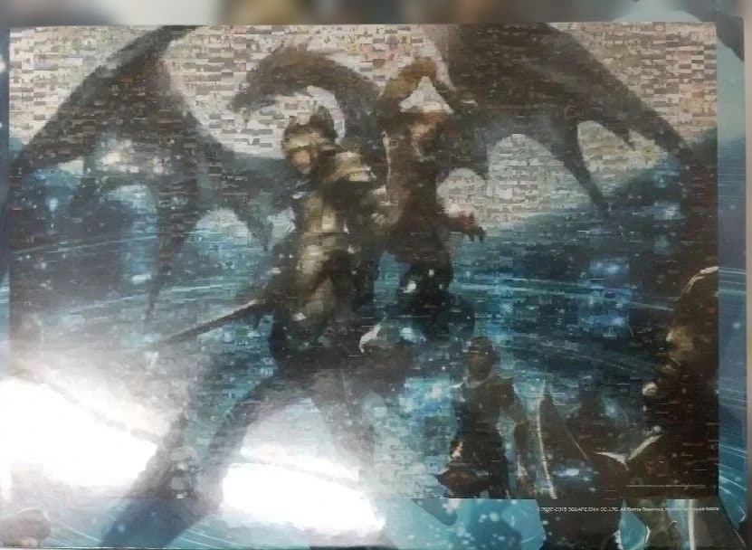 【シュリンク未開封】FF11 1000ピースジグソーパズル モザイクアート