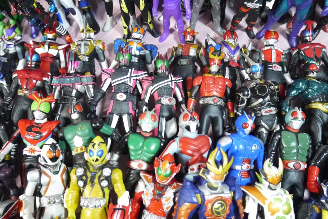 レジェンドライダーシリーズ　ビッグサイズソフビフィギュア　132体