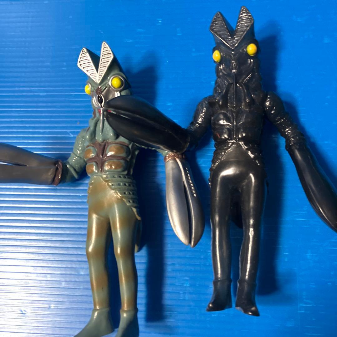 バンダイ　バルタン星人　ソフビ3点セット